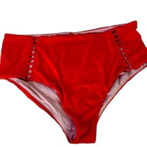 NWOT Alyned swim bottoms size 2X Red Brand-New Plus Size